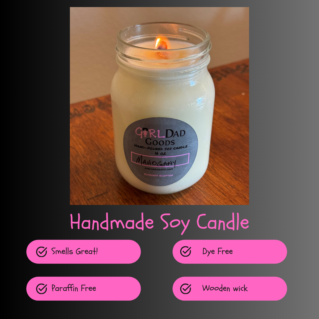 Handmade Soy Candle - 16 oz.
